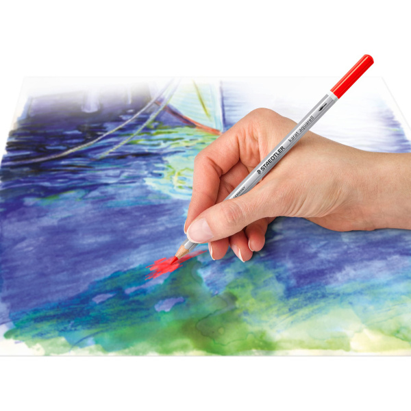 Lápices De Acuarela Premium 24 Colores, Staedtler Karat Aqua - Image 5
