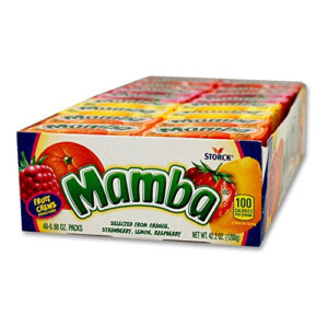 Mamba Chicles Fruta 48 Paquetes 48 Pac