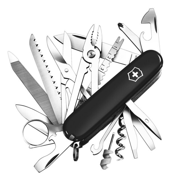 Victorinox Navaja Del Ejército Suizo Swiss Champ -negro