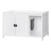 Recinto De Caja De Arena Para Gatos Mahancris, Muebles De Ca