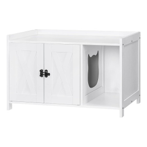 Recinto De Caja De Arena Para Gatos Mahancris, Muebles De Ca