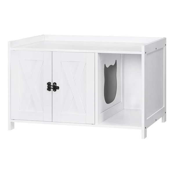 Recinto De Caja De Arena Para Gatos Mahancris, Muebles De Ca