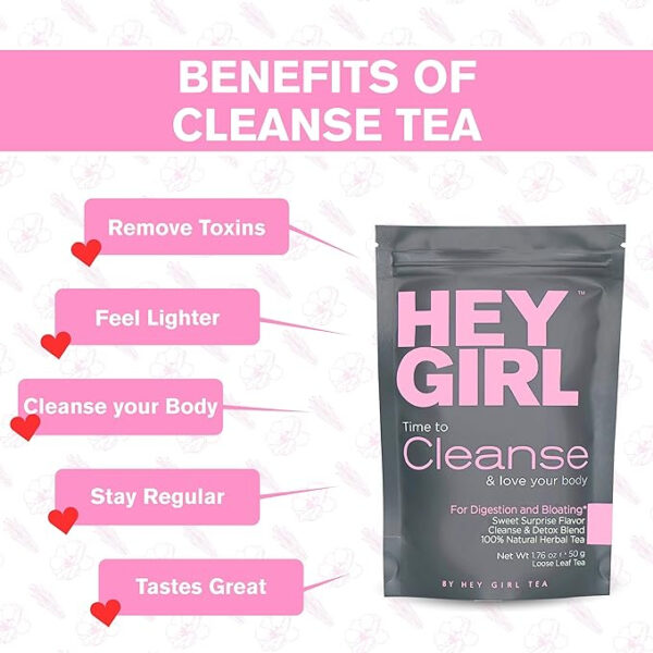 Hey Girl Cleanse, El Mejor Té De Hierbas Sweet Surprise 50gr - Image 2