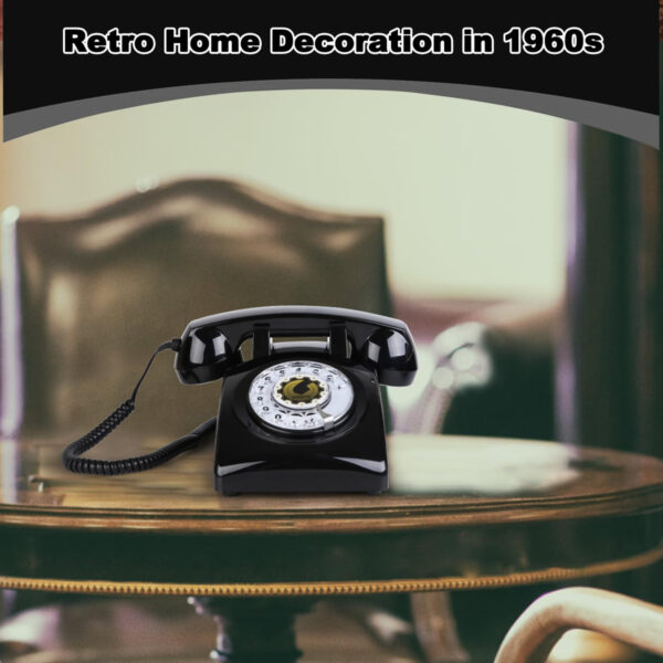 Teléfono Retro De Disco Rotatorio Sangyn 1960s - Image 5