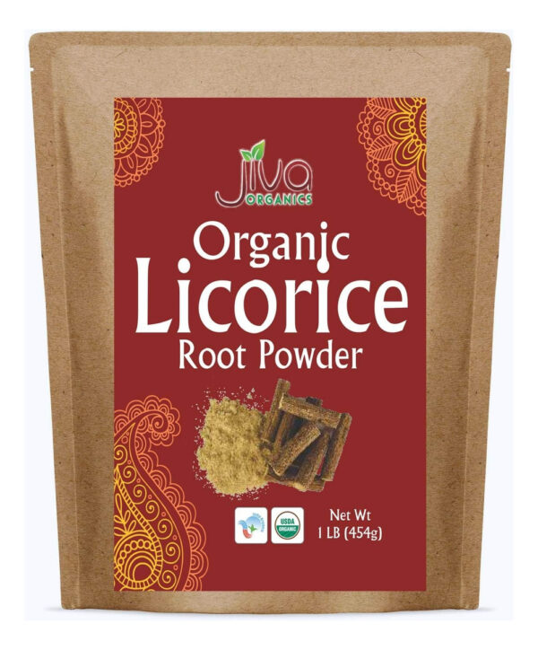 Polvo De Raíz De Regaliz Bolsa A Granel 1 Libra Sin Ogm