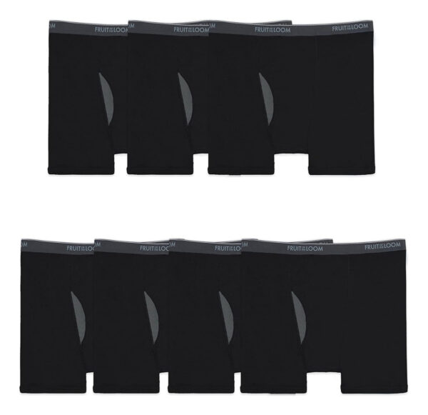 Pack 7 Boxers Briefs Ftl - Talla Xl, Xxl O 3xl - Negro/gris