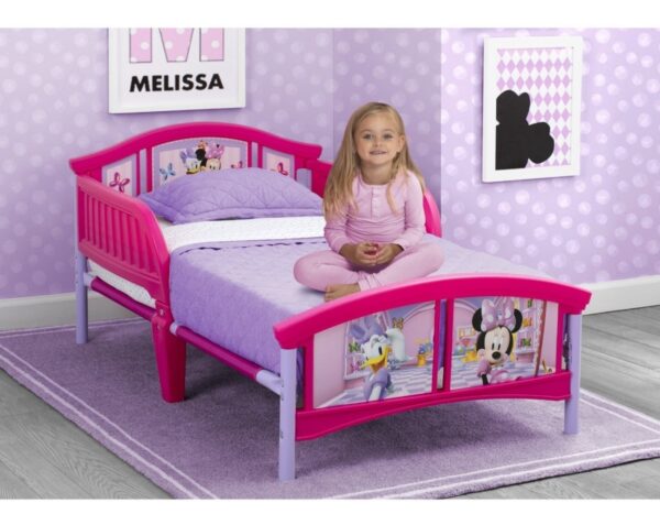 Cama Para Niños Delta Children Disney Minnie Mouse, Rosa - Image 4