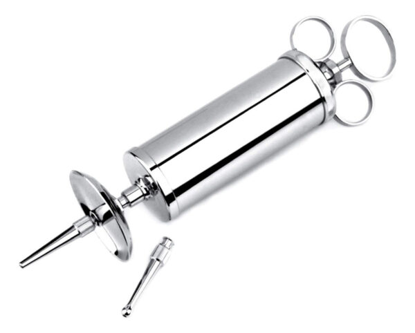 Jeringa Para Remover Cera De Oído 4 Onzas Latón Cromado