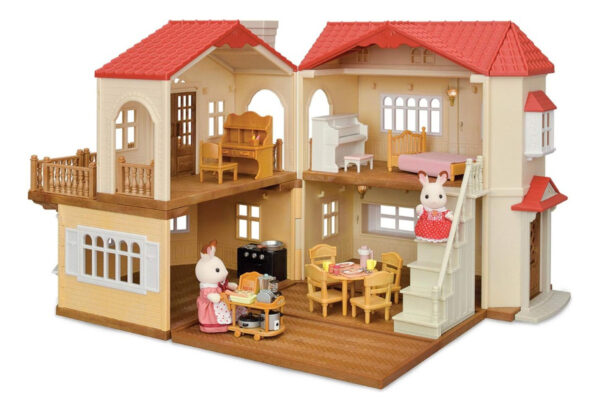 Calico Critters Cc1797 Color Multicolor Conjunto Red Roof Ca