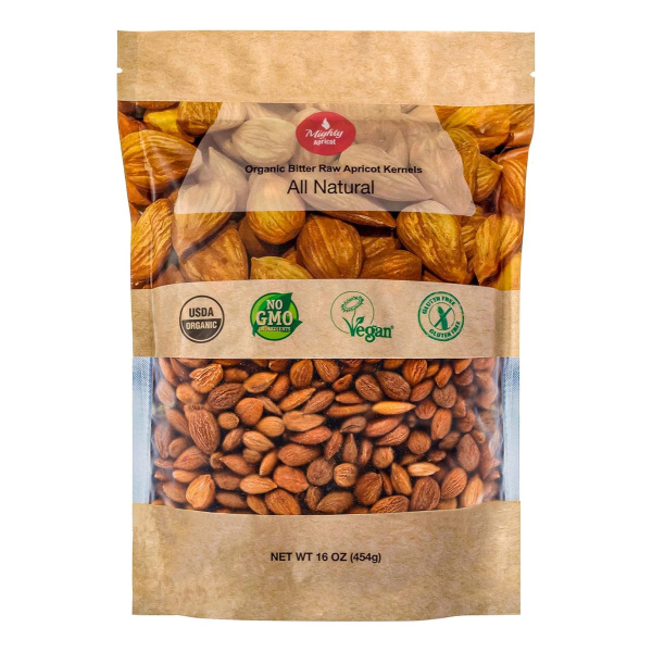 Mighty Apricot Semillas De Albaricoque Amargas Orgánico 1 Lb
