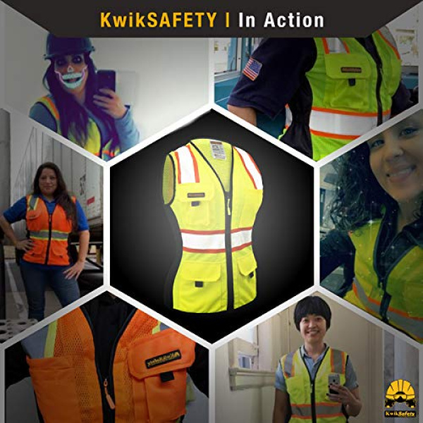 Kwiksafety (charlotte, Nc) Chaleco De Seguridad Primera Dama - Image 2