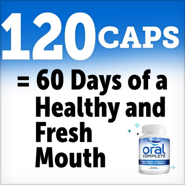 Oral Complete. Probiotico Dental, 120 Capsulas - Image 2