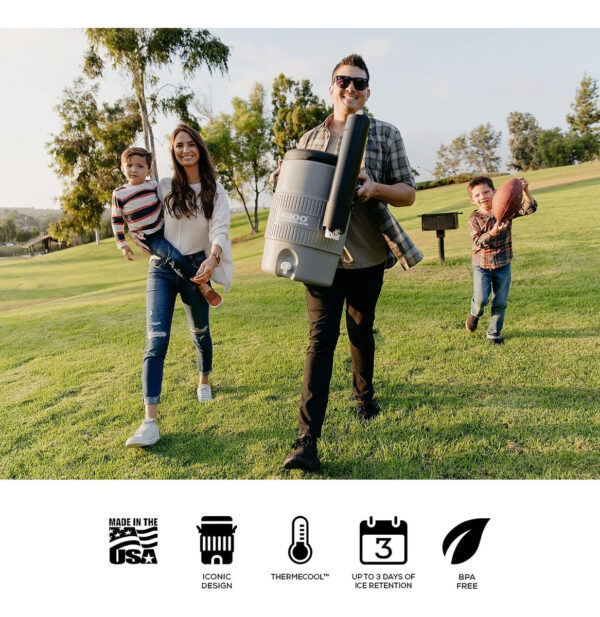 Termo Dispensador De Bebidas Para Deporte + Portavasos 19l - Image 2