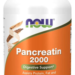 Now Pancreatina 10x 200 Mg Con Enzimas Naturales