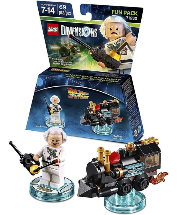 Regreso Al Futuro Doc Brown Fun Pack - Lego Dimensiones - Image 3