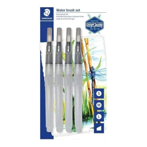 Pincel De Agua Recargable Staedtler, Para Efectos De Acuarel