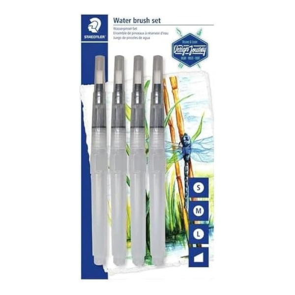 Pincel De Agua Recargable Staedtler, Para Efectos De Acuarel