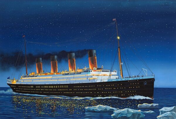 Revell De Alemania Rms Titanic Kit Modelo Plástico - Image 6