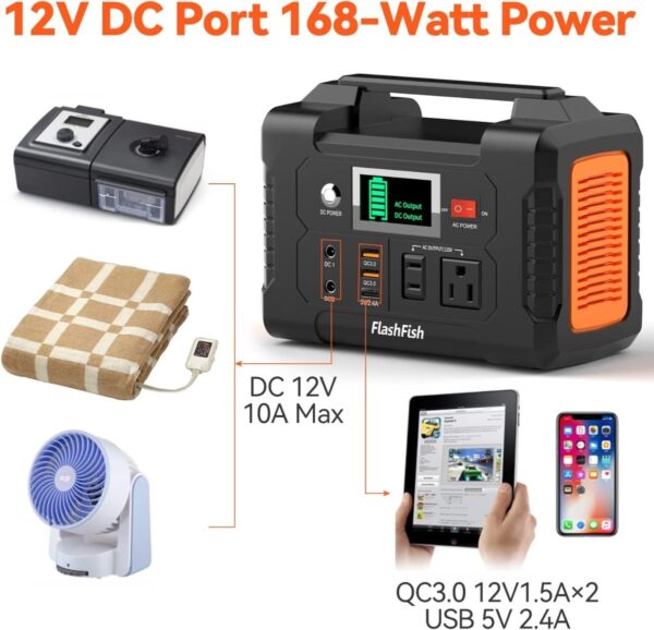 Generador Eléctrico Portatil 40800 Mah Flash Fish Msi - Image 6