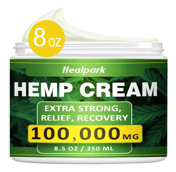 Healpark Crema De Cáñamo Natural Para Músculos Articulacion