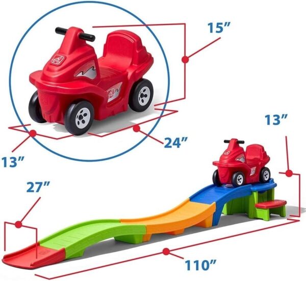 Step2 Up Down Roller Coaster Rapid Ride Hide Edition Msi - Image 2