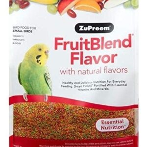 Zupreem Fruitblend Con Sabores De Frutas Naturales 10 Lb Msi