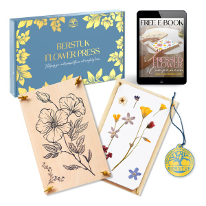 Kit De Prensa De Flores Grande Para Adultos 27.4 X 17.5 Cm
