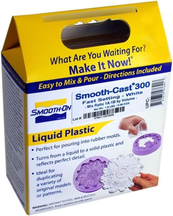 Compuesto Plastico Liquido Para Moldes Smooth Cast 300 Kit - Image 2