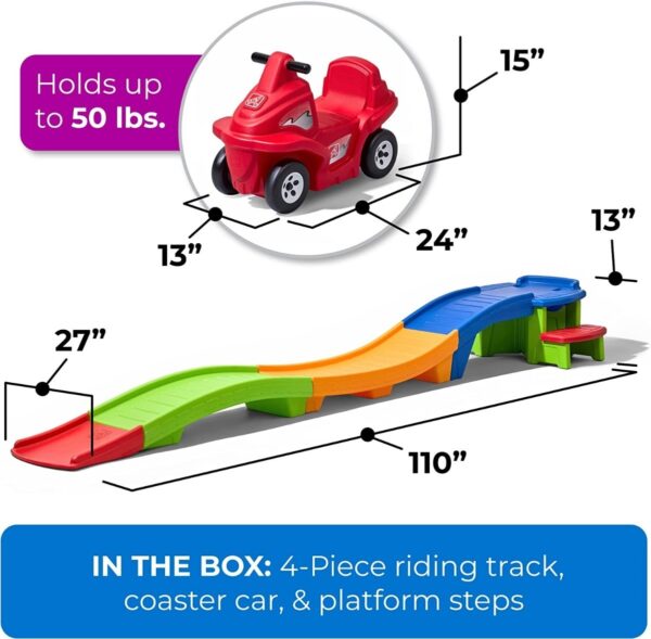 Step2 Up Down Roller Coaster Rapid Ride Hide Edition Msi - Image 3