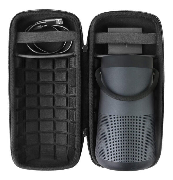 Estuche Khanka Para Bose Soundlink Revolve + Bocina Negro