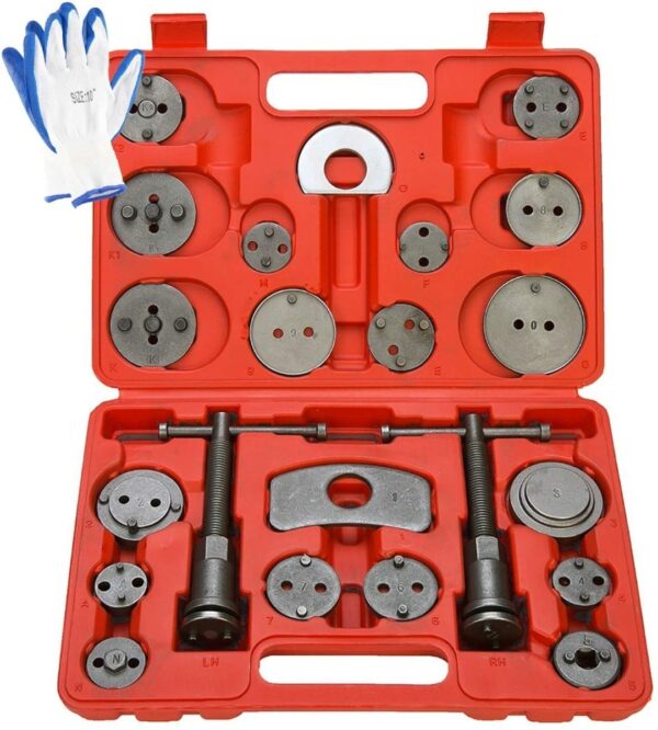 Opresor Para Piston Frenos Cambiar Balatas Juego 22 Piezas