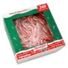 Mini Bastones De Caramelo, Menta, Box 240 Pz Msi
