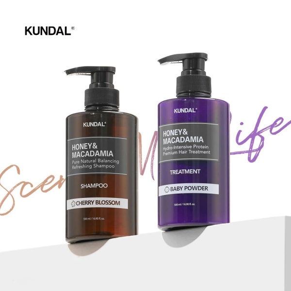 KUNDAL Champú y acondicionador natural para el cabello, 16.9 fl oz, 2 unidades, pomelo rosa - Image 3
