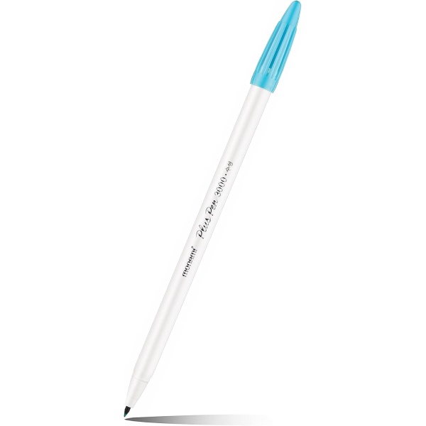 MONAMI Plus Pen 3000 bolígrafos de punta de fieltro, punta fina (0.016 in), para colorear, dibujar/diario, colores surtidos, paquete de 60 - Image 3