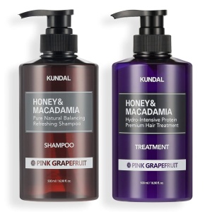KUNDAL Champú y acondicionador natural para el cabello, 16.9 fl oz, 2 unidades, pomelo rosa