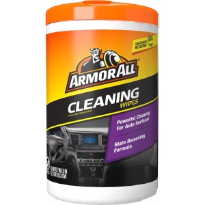 Armor All Toallitas de limpieza de coche, toallitas para interior de coche y exterior de coche, 90 toallitas cada una