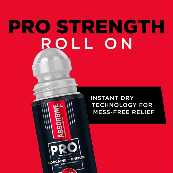 ABSORBINE JR. PRO - Lidocaína enrollable de máxima fuerza para aliviar rápidamente el dolor nervioso y muscular - Image 4