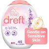 Dreft Detergente para ropa XL Pacs, aroma ligero, lavanda, 45 unidades