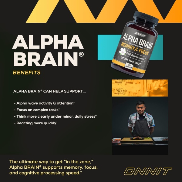 Onnit Alpha Brain (90 ct) – Más de 1 millón de botellas vendidas – ORIGINAL IMPORTADO (No Chino) - Image 2