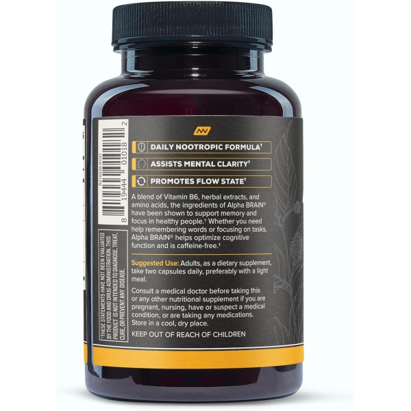 Onnit Alpha Brain (90 ct) – Más de 1 millón de botellas vendidas – ORIGINAL IMPORTADO (No Chino) - Image 5