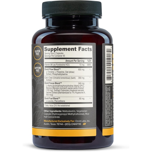 Onnit Alpha Brain (90 ct) – Más de 1 millón de botellas vendidas – ORIGINAL IMPORTADO (No Chino) - Image 4
