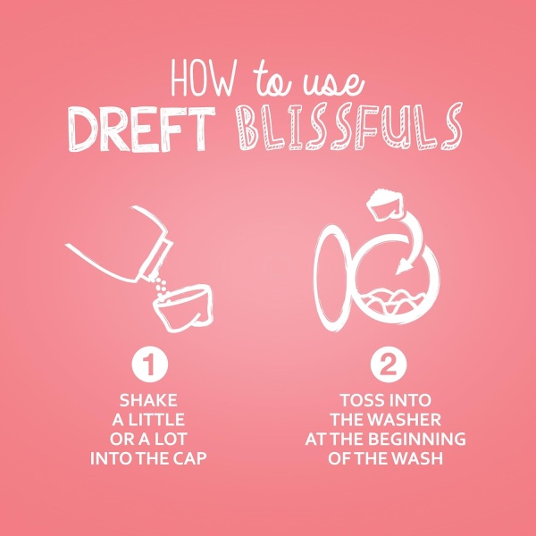 Dreft Blissfuls - Cuentas potenciadoras de aroma en lavado, aroma fresco para bebé, 9.1 onzas (paquete de 4) - Image 6
