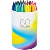 MONAMI Plus Pen 3000 bolígrafos de punta de fieltro, punta fina (0.016 in), para colorear, dibujar/diario, colores surtidos, paquete de 60