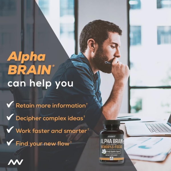 ONNIT - Suplemento para el cerebro en cápsulas Alpha Brain - Image 2