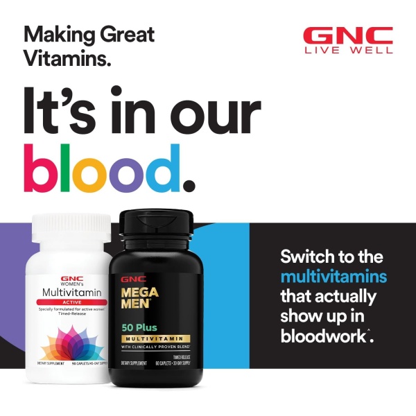 GNC Mega Men Sport Multivitamínico | Rendimiento, función muscular y salud general | 180 unidades - Image 4