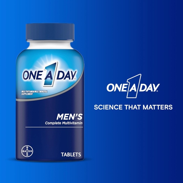One A Day Suplemento multivitamínico para hombre con vitamina A, vitamina C, vitamina D, vitamina E y zinc para apoyo a la salud inmunológica - Image 6