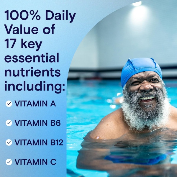 One A Day Multivitamínico para hombre 50+ Daily Essentials | Multivitamínico para hombres 50 Plus apoya la salud inmunológica - Image 3