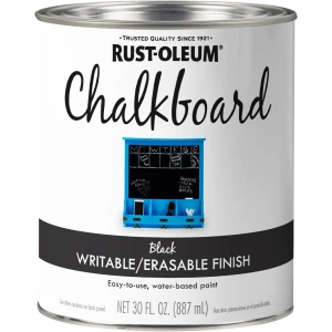 Pintura para pizarra Rust-Oleum Chalkboard, 30 onzas, 206540