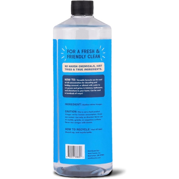 Aunt Fannie's Vinagre de limpieza extra fuerte, 32 onzas, limpiador doméstico multiusos, sin aromas añadidos - Image 8