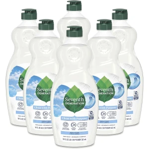 Seventh Generation Líquido de jabón de plato libre libre, 114 fl oz Salud y Hogar